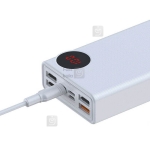 پاور بانک سریع بیسوس Baseus Mulight PD3.0+QC3.0 Quick Charge 30000mAh Power Bank