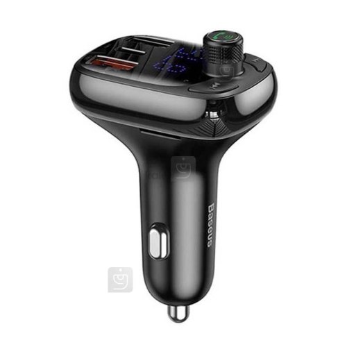 شارژر فندکی با قابلیت پخش موسیقی و تماس بیسوس Baseus T-Type Wireless MP3 Charger