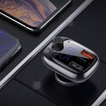 شارژر فندکی با قابلیت پخش موسیقی و تماس بیسوس Baseus T-Type Wireless MP3 Charger