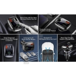 شارژر فندکی با قابلیت پخش موسیقی و تماس بیسوس Baseus T-Type Wireless MP3 Charger