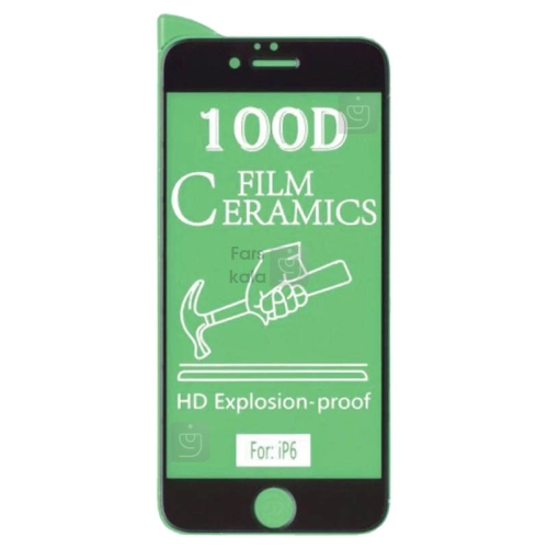 محافظ صفحه نمایش سرامیکی تمام صفحه آیفون Ceramics Full Screen Protector Apple iPhone 6/6S
