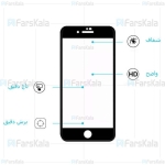 محافظ صفحه نمایش سرامیکی تمام صفحه آیفون Ceramics Full Screen Protector Apple iPhone 6/6S