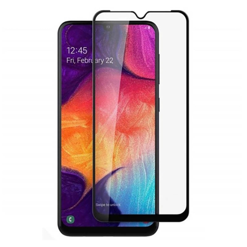 محافظ صفحه نمایش تمام چسب با پوشش کامل سامسونگ Full Glass Screen Protector For Samsung Galaxy A10s