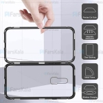 قاب محافظ مگنتی وان پلاس Glass Magnetic 360 Case OnePlus 6