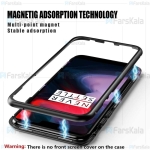 قاب محافظ مگنتی وان پلاس Glass Magnetic 360 Case OnePlus 6