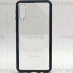 قاب محافظ مگنتی سامسونگ Glass Magnetic 360 Case Samsung Galaxy A7 2018