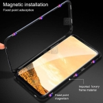 قاب محافظ مگنتی سامسونگ Glass Magnetic 360 Case Samsung Galaxy A70