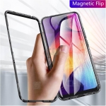 قاب محافظ مگنتی سامسونگ Glass Magnetic 360 Case Samsung Galaxy A70