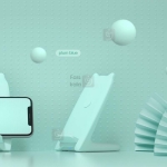 استند شارژر وایرلس نیلکین Nillkin Kitty Qi Wireless Charging Stand