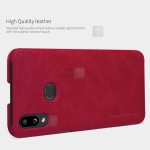 کیف محافظ چرمی نیلکین سامسونگ Nillkin Qin Case For Samsung Galaxy A10s