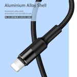 کابل شارژ سه سر Usams SJ2193 U5 Braided Charging Cable