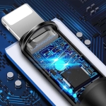 کابل شارژ سه سر Usams SJ2193 U5 Braided Charging Cable