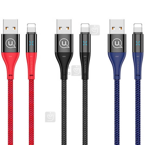 کابل هوشمند لایتنینگ یوسامز Usams U+ Series Lightning Cable 1.2m