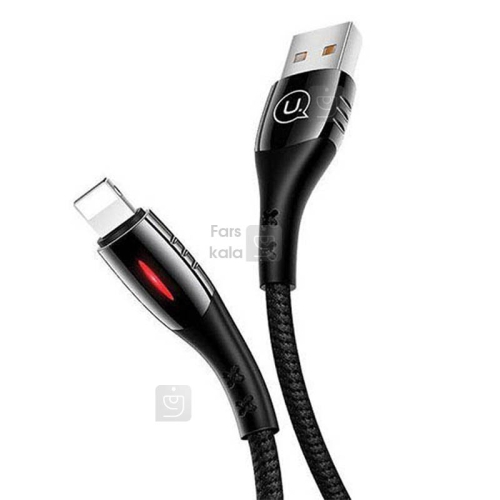 کابل هوشمند لایتنینگ یوسامز Usams U-Tone Series Lightning Cable 2m