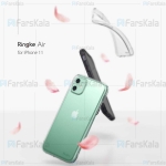 قاب محافظ ژله ای 5 گرمی اپل VPG TPU Clear Jelly Case For Apple iPhone 11