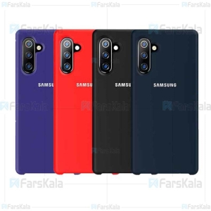 قاب محافظ سیلیکونی سامسونگ Silicone Case For Samsung Galaxy Note 10