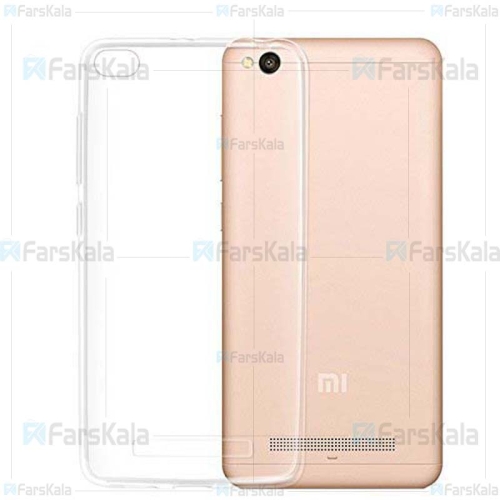 قاب محافظ ژله ای 5 گرمی شیائومی Clear Jelly Case For Xiaomi Redmi 4a