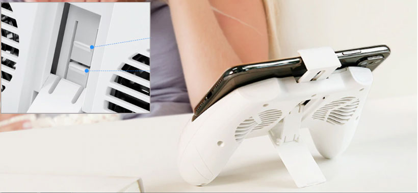 دسته فن دار گوشی موبایل بیسوس Baseus Cool Play Game Hand Handle