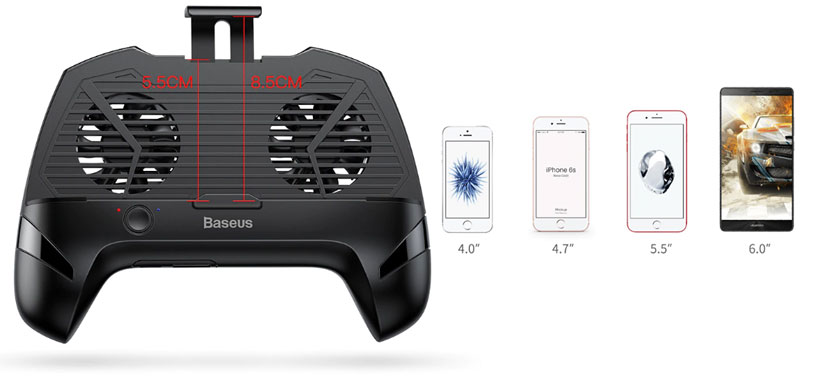 دسته فن دار گوشی موبایل بیسوس Baseus Cool Play Game Hand Handle