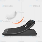 قاب محافظ ژله ای شیائومی Fiber Carbon Rugged Armor Case For Xiaomi Redmi Note 8
