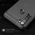 قاب محافظ ژله ای شیائومی Fiber Carbon Rugged Armor Case For Xiaomi Redmi Note 8