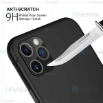 محافظ لنز فلزی دوربین موبایل اپل Alloy Lens Cap Protector For Apple iPhone 11 Pro Max