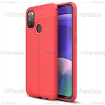 قاب ژله ای طرح چرم سامسونگ Auto Focus Jelly Case For Samsung Galaxy M30s