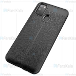 قاب ژله ای طرح چرم سامسونگ Auto Focus Jelly Case For Samsung Galaxy M30s