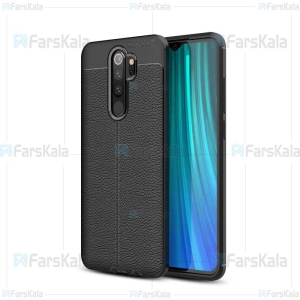 قاب ژله ای طرح چرم شیائومی Auto Focus Jelly Case For Xiaomi Redmi Note 8 Pro