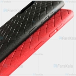 قاب ژله ای طرح چرم حصیری سامسونگ BV Grid Weaving Case For Samsung Note 10