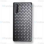 قاب ژله ای طرح چرم حصیری سامسونگ BV Grid Weaving Case For Samsung Note 10 Plus