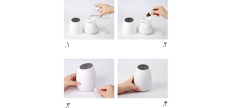 دستگاه بخور بیسوس Baseus Aroma Diffuser Air Humidifier