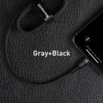 کابل شارژ سریع تایپ سی به لایتنینگ بیسوس Baseus Cafule Type-C to Lightning Cable 1M
