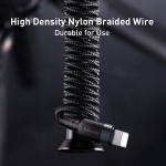کابل شارژ سریع تایپ سی به لایتنینگ بیسوس Baseus Cafule Type-C to Lightning Cable 1M