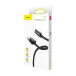 کابل صدا و شارژ لایتنینگ بیسوس Baseus Rhythm Bent Connector Audio 1.2m
