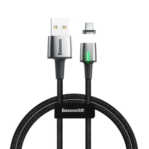 کابل آهنربایی تایپ سی بیسوس Baseus Type-C Zinc Magnetic Cable 1m/3A