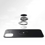 قاب ژله ای طرح چرم انگشتی اپل Becation A.F Magnetic Ring For Apple iPhone 11
