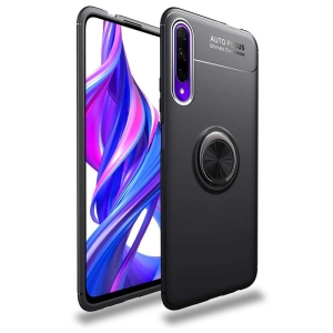 قاب ژله ای طرح چرم انگشتی هواوی Becation A.F Magnetic Ring For Huawei Honor 9X / 9X Pro