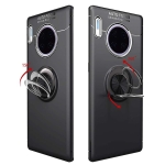 قاب ژله ای طرح چرم انگشتی هواوی Becation A.F Magnetic Ring For Huawei Mate 30 Pro