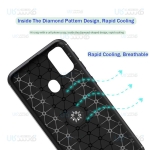 قاب ژله ای طرح چرم انگشتی سامسونگ Becation A.F Magnetic Ring For Samsung Galaxy M30s