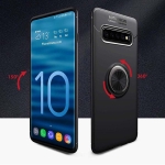 قاب ژله ای طرح چرم انگشتی سامسونگ Becation A.F Magnetic Ring For Samsung Galaxy Note 10 Plus