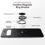 قاب ژله ای طرح چرم انگشتی سامسونگ Becation A.F Magnetic Ring For Samsung Galaxy Note 10 Plus