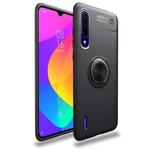 قاب ژله ای طرح چرم انگشتی شیائومی Becation A.F Magnetic Ring For Xiaomi Mi CC9e / Mi A3