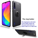 قاب ژله ای طرح چرم انگشتی شیائومی Becation A.F Magnetic Ring For Xiaomi Mi CC9e / Mi A3