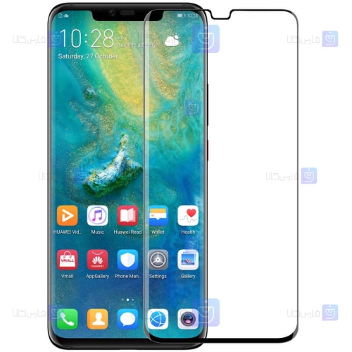 محافظ صفحه نمایش شیشه ای نیلکین هواوی Nillkin 3D DS+MAX Glass Huawei Mate 20 Pro