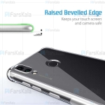 قاب محافظ ژله ای کپسول دار 5 گرمی هواوی Clear Tpu Air Rubber Jelly Case For Huawei Honor 8C