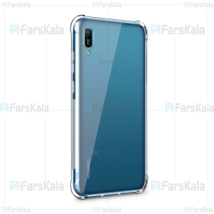 قاب محافظ ژله ای کپسول دار 5 گرمی هواوی Clear Tpu Air Rubber Jelly Case For Huawei Y6 Pro 2019