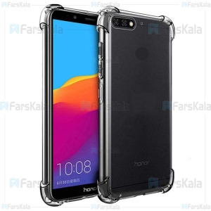 قاب محافظ ژله ای کپسول دار 5 گرمی هواوی Clear Tpu Air Rubber Jelly Case For Huawei Y9 2018