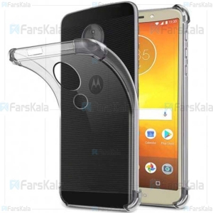 قاب محافظ ژله ای کپسول دار 5 گرمی موتورولا Clear Tpu Air Rubber Jelly Case For Motorola Moto E5