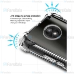 قاب محافظ ژله ای کپسول دار 5 گرمی موتورولا Clear Tpu Air Rubber Jelly Case For Motorola Moto E5